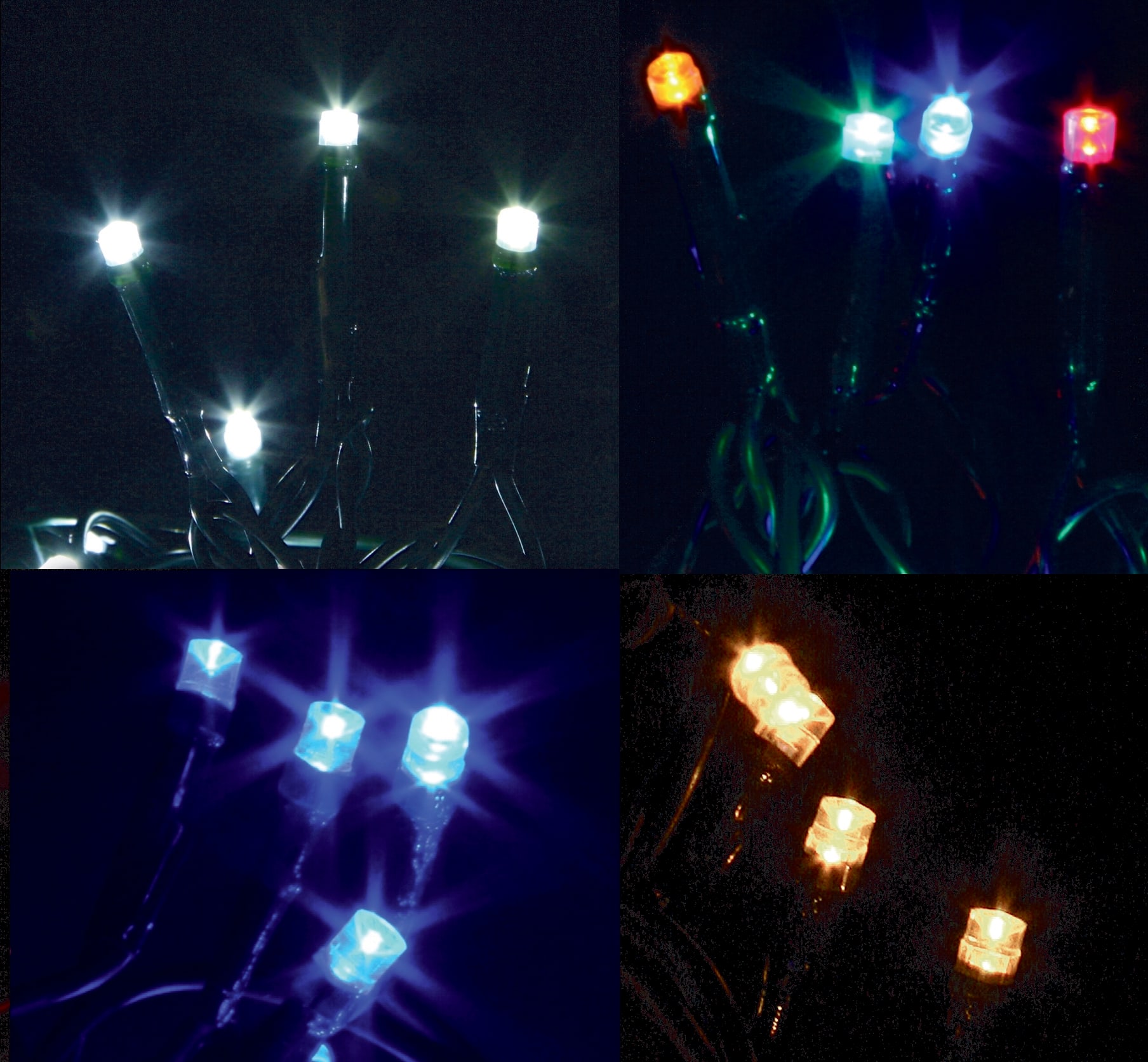 GIOCOPLAST NATALE - 35 LUCCIOLETTE LED, COL. ASS.