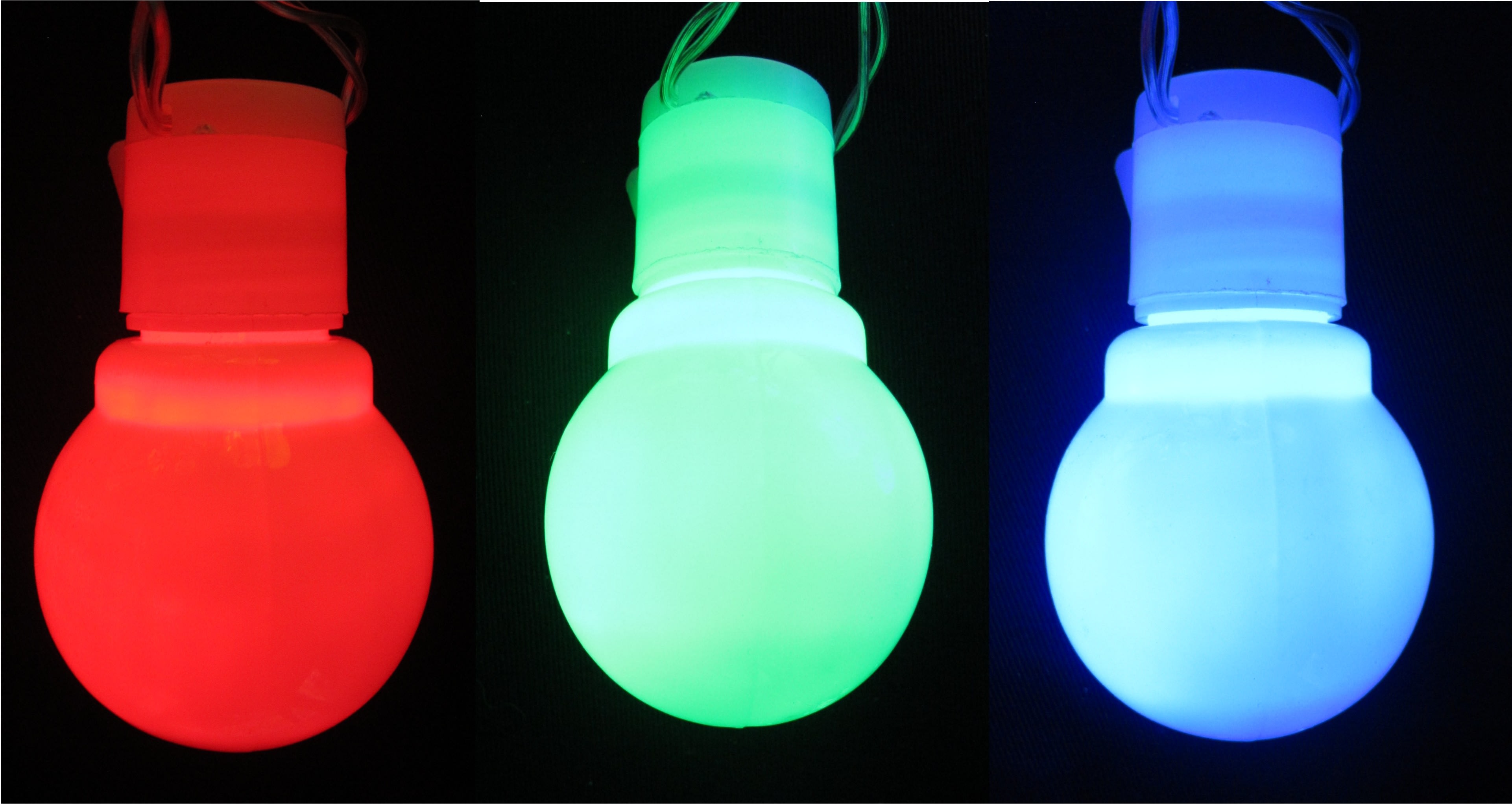 GIOCOPLAST NATALE - 20 PARTY LIGHTS RGB MT 3,80 - TRASF 24V