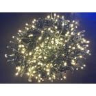 GIOCOPLAST NATALE - 2000 LED BIANCO CALDO CAVO SCURO, USO EST/INT, CON GIOCHI LUCE, LUCI MT 40, CAVO ALIM MT 3, CON TRASF. IP44