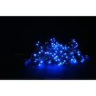 GIOCOPLAST NATALE - 60 LED BLU LUCE FISSA X INT. 240V, PROLUNG. FINO A 50 SET (TOT. 3.000 LED), LUNGH. TOT. MT.7,5