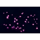 GIOCOPLAST NATALE - 60 LED VIOLA LUCE FISSA X INT. 240V, PROLUNG. FINO A 50 SET (TOT. 3.000 LED), LUNGH. TOT. MT.7,5