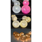 GIOCOPLAST NATALE - 10 LANTERNINE LED A BATTERIA - 4 ASS