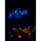 GIOCOPLAST NATALE - 100 GOCCE DI LED SU FILO DI RAME MODELLABILE A BATTERIE, 10 M, COL. ASS.