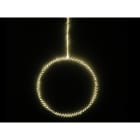GIOCOPLAST NATALE - ANELLO D.30CM DA APPENDERE, CON GOCCE DI LED BIANCO CALDO, CON TRASF. IP20 14219153