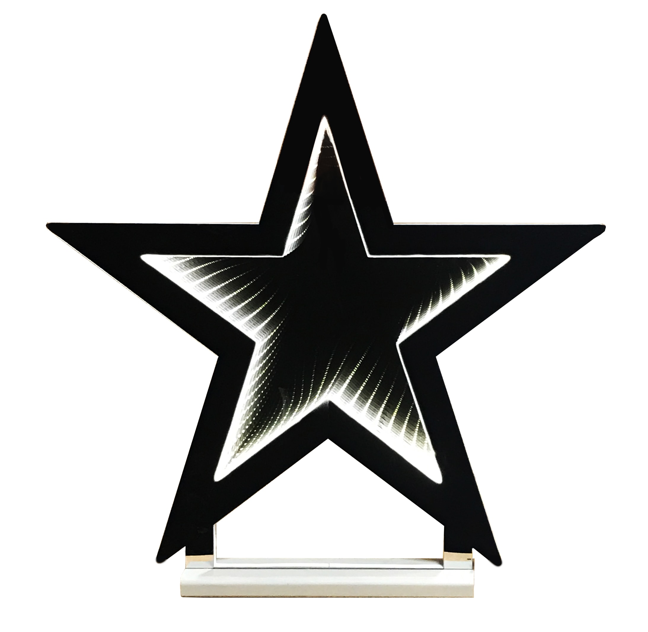 GIOCOPLAST NATALE - STELLA 60 CM INFINITY LIGHT CON LUCE LED BIANCO CALDO, CON TRASF. IP20