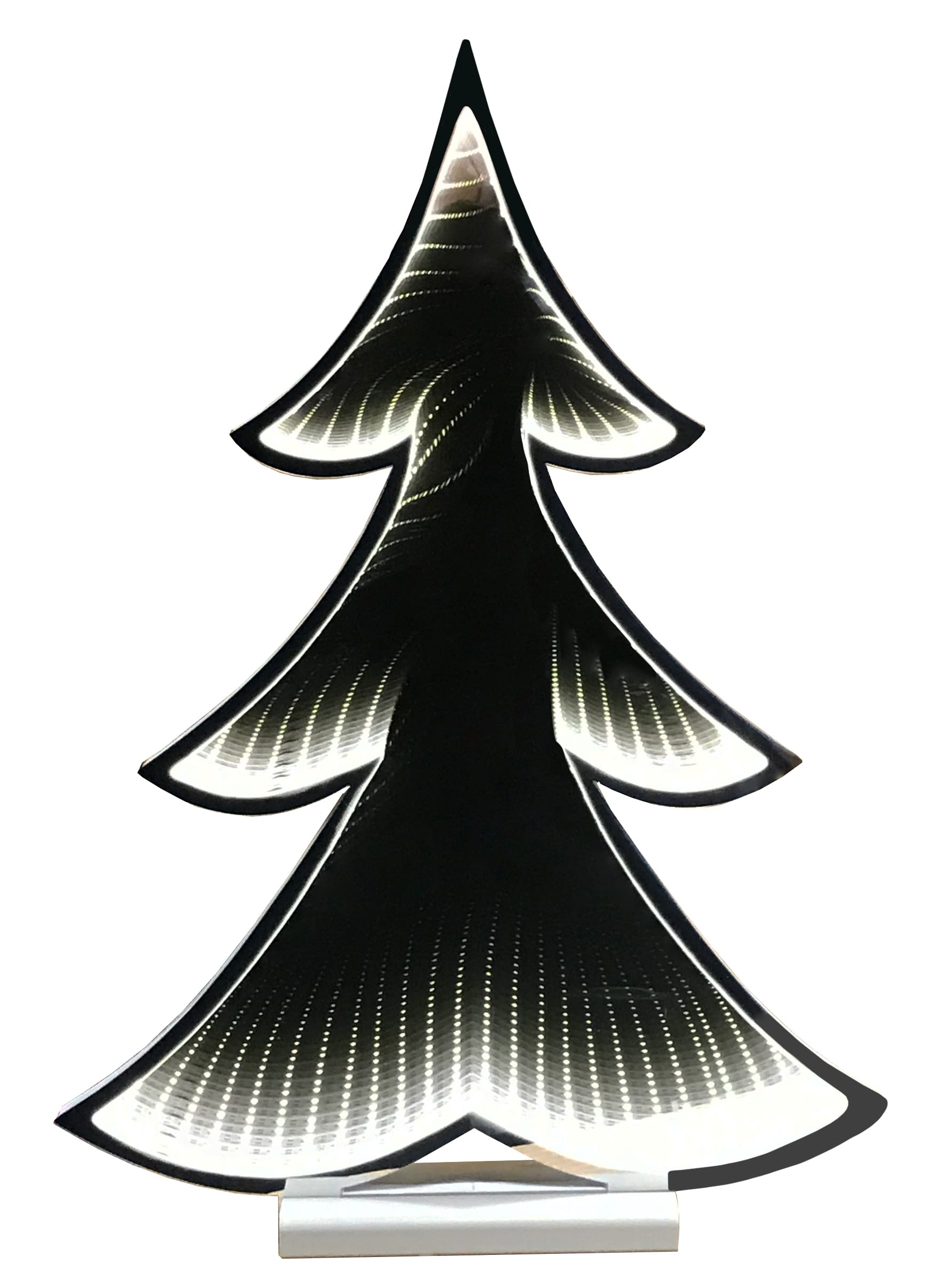 GIOCOPLAST NATALE - ALBERO 60 CM INFINITY LIGHT CON LUCE LED BIANCO CALDO, CON TRASF. IP20