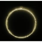 GIOCOPLAST NATALE - ANELLO D.50CM DA APPENDERE, CON GOCCE DI LED BIANCO CALDO, A BATTERIE CON TIMER 14220281