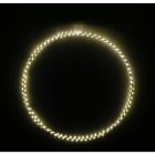 GIOCOPLAST NATALE - ANELLO D.50CM DA APPENDERE, CON GOCCE DI LED BIANCO CALDO, A BATTERIE CON TIMER