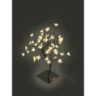 GIOCOPLAST NATALE - ALBERINO DECORATIVO CILIEGIO CON 48LED BIANCO CALDO H 45CM