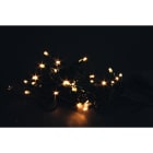 GIOCOPLAST NATALE - 40 LUCCIOLONE LED BIANCO CALDO, LUCE FISSA, 4 MT. CAVO SCURO, PROLUNG. MAX 30 SET, USO EST/INT, CON CAVO ALIM 1,5 MT.
