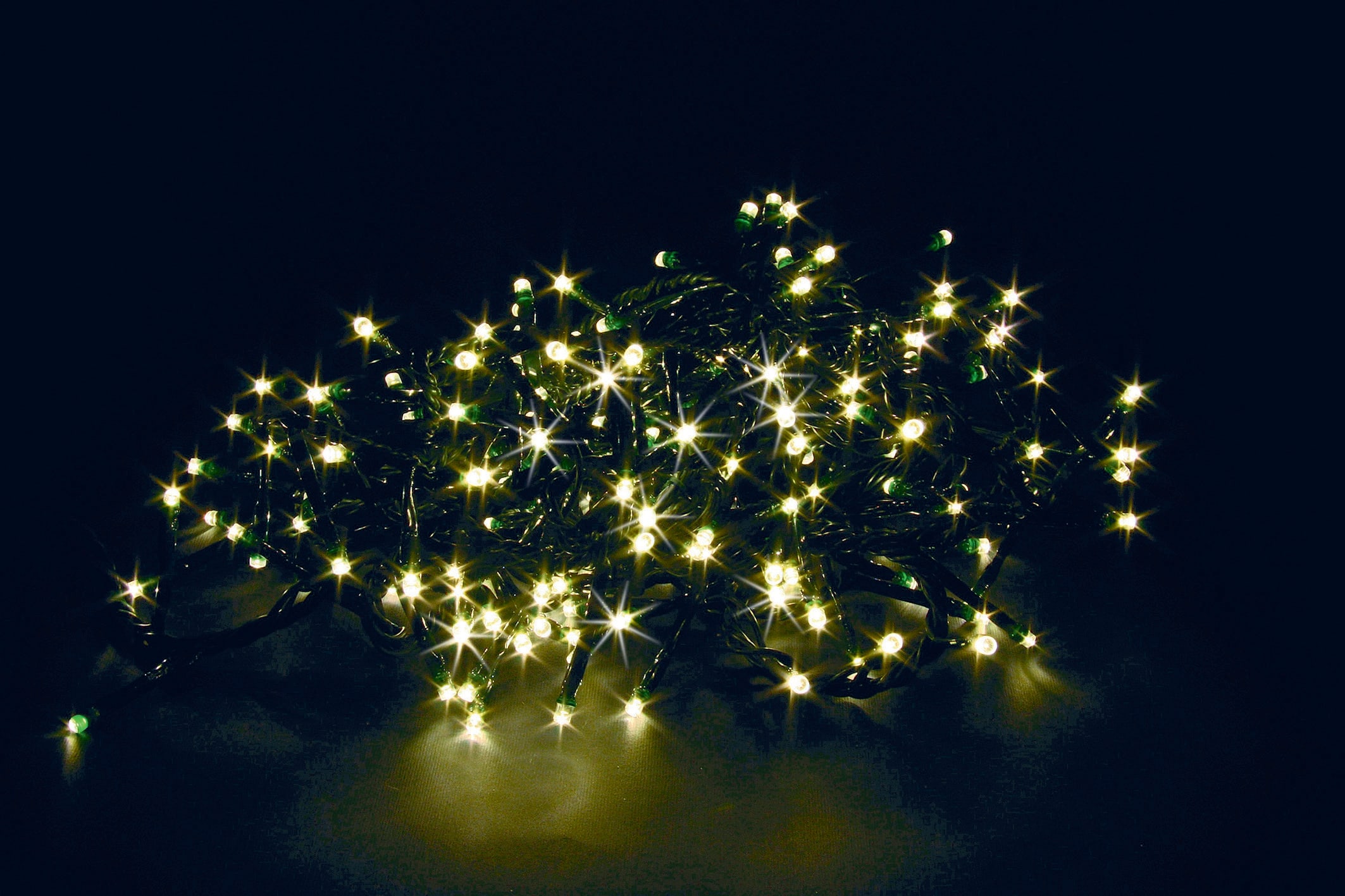 GIOCOPLAST NATALE - 96 LED SUPER STROBO BIANCO CALDO, MT.10