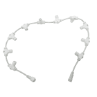 GIOCOPLAST NATALE - DORSALE BIANCA PER TENDA LUCCIOLONA, 10 CALATE, L. 1 MT 14419163