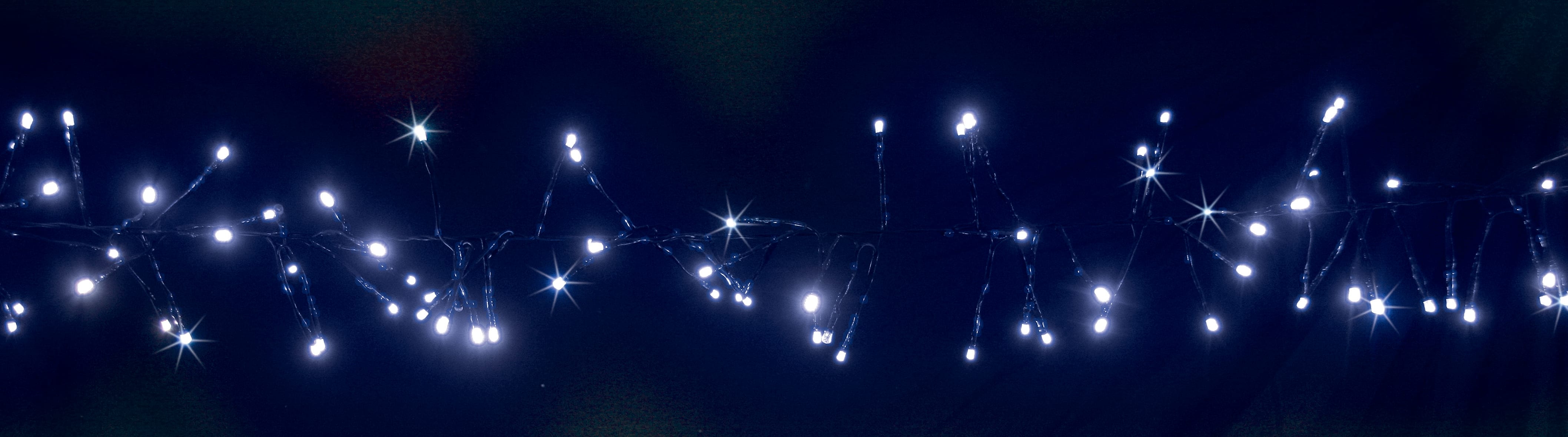 GIOCOPLAST NATALE - KOSMOS 240 LED BLU C/16 FLASH, MT.6,2