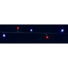 GIOCOPLAST NATALE - 120 LED BIANCO-ROSSO CON GIOCHI LUCE 12 MT, IP 44