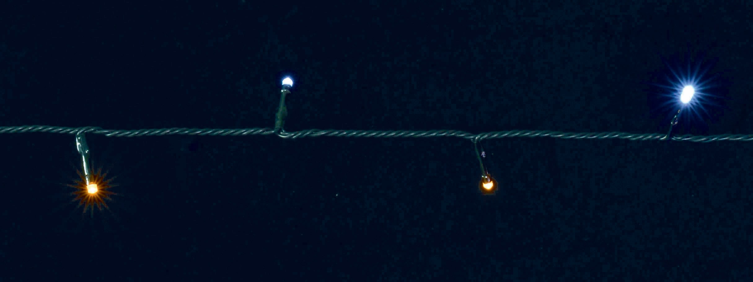 GIOCOPLAST NATALE - 120 LED BIANCO FREDDO E CALDO CON GIOCHI LUCE 12 MT, IP 44 14512253