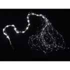 GIOCOPLAST NATALE - CASCATA DI LED BIANCHI SU FILO DI RAME, 700 LUCI, 2,5 MT, CON TRASF. 14513202