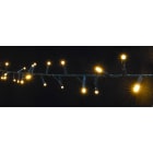 GIOCOPLAST NATALE - SNAKE 360 LED BIANCO CALDO, LUCE FISSA, LUCI 9,3 MT, ALIMENTAZIONE 3 MT, 24 V, IP44