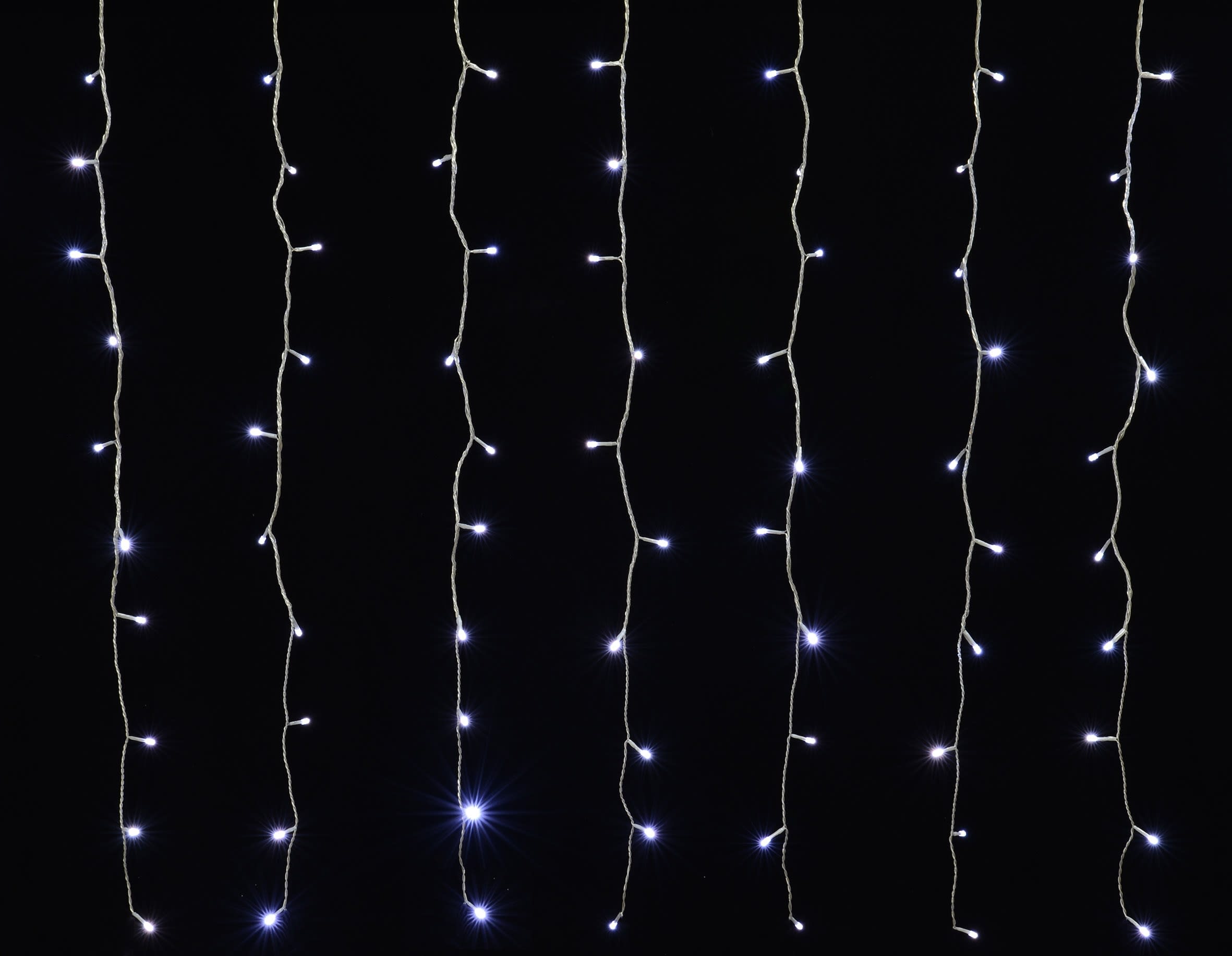 GIOCOPLAST NATALE - TENDA 160 LED BIANCHI CM 240 X H 120 CON GIOCHI LUCE, IP44 14516929