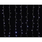 GIOCOPLAST NATALE - TENDA 160 LED BIANCHI CM 240 X H 120 CON GIOCHI LUCE, IP44