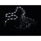 GIOCOPLAST NATALE - CASCATA DI LED BIANCHI SU FILO DI RAME, 450 LUCI, 2,5 MT CON TRASF. 14517012
