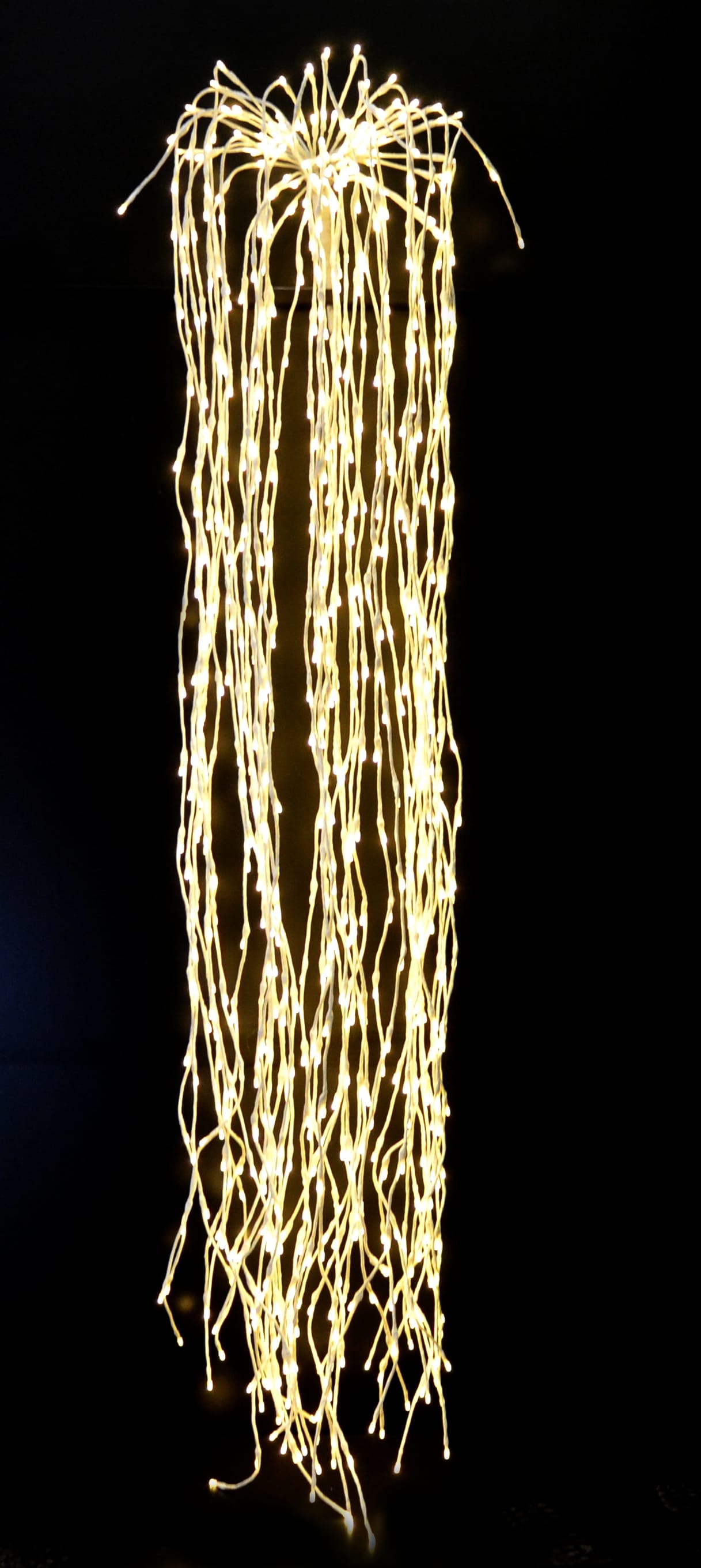 GIOCOPLAST NATALE - RAMO SALICE 2 M CON 736 LED BIANCO CALDO, C/TRASF. IP44