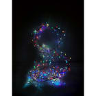 GIOCOPLAST NATALE - CLUSTER SU FILO DI RAME CON 300 GOCCE DI LED RGB 2 MT., GIOCHI DI LUCE AUTOMATICI, CON TRASF. IP20