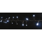 GIOCOPLAST NATALE - CLUSTER 1200 LED BIANCHI CON GIOCHI LUCE , LUCI MT 24, CAVO ALIM MT 3, CON TRASF. IP44