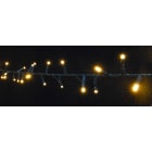 GIOCOPLAST NATALE - CLUSTER 1200 LED BIANCO CALDO CON GIOCHI LUCE , LUCI MT 24, CAVO ALIM MT 3, CON TRASF. IP44 14519184