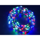 GIOCOPLAST NATALE - 200 MAXI GOCCE DI LED MULTICOLOR MODELLABILI, 10 M, CAVO SCURO, CON GIOCHI LUCE E TIMER, CON TRASF. IP44