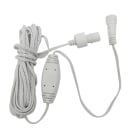 GIOCOPLAST NATALE - KIT ALIM. PER LUCI PROFESSIONALI BASSO VOLTAGGIO TRASF. 24 VAC IP44 + CAVO BIANCO 5 MT. CON RADDRIZZATORE