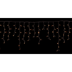 GIOCOPLAST NATALE - PROL. TENDA LUCCIOLONA 24V SFALSATA 160 LED BIANCO CALDO, LUCE FISSA, L. 4,8- H.MAX 1 MT., CAVO BIANCO, PROLUNG. MAX 5 SET, USO EST/INT (CAVO ALIM. E TRASF. NON INCLUSI)