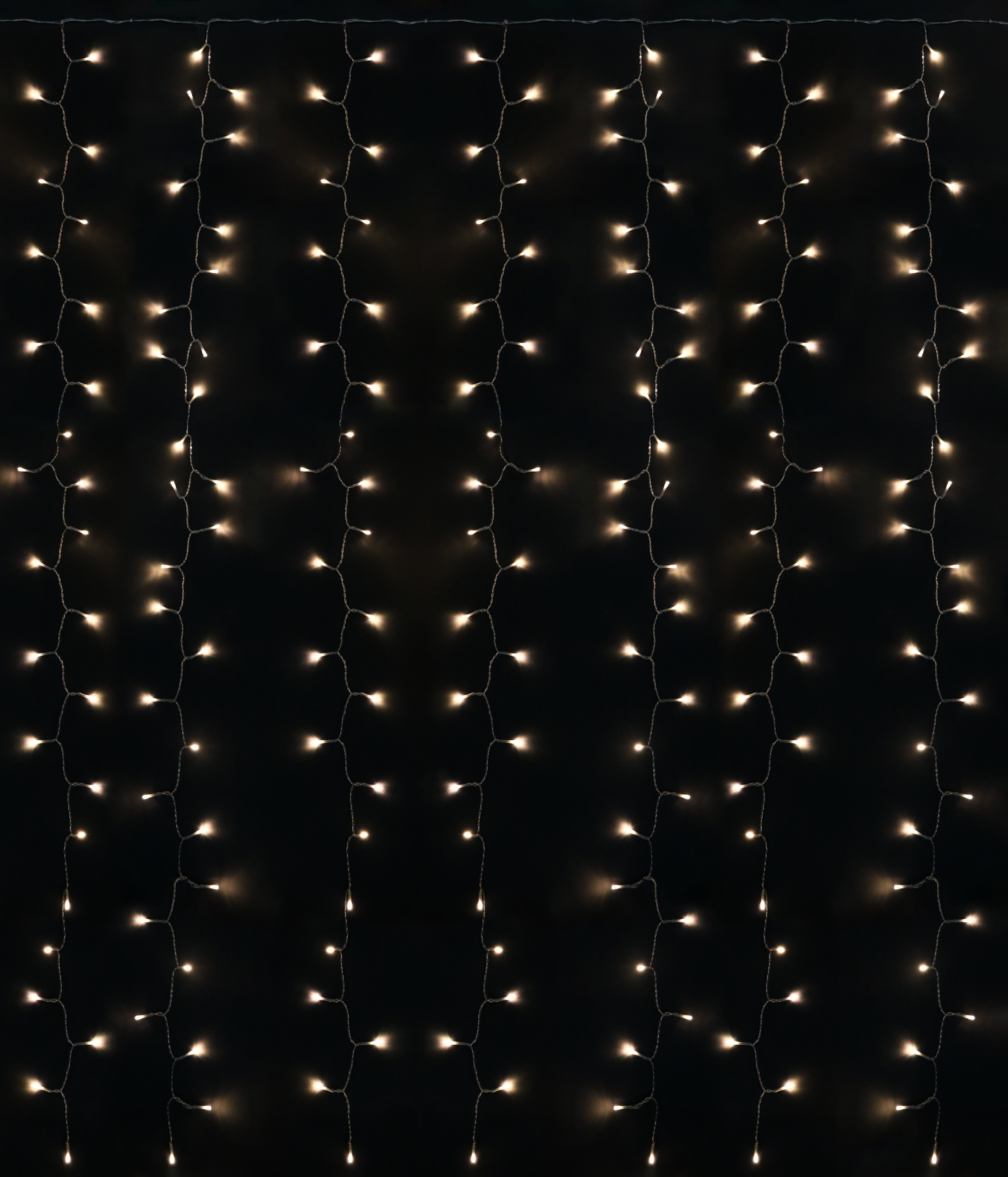 GIOCOPLAST NATALE - PROL. TENDA 24V 200 LED BIANCO CALDO, LUCE FISSA, L. 2- H. 2,5 MT., CAVO TRASPARENTE, PROLUNGABILE, USO EST/INT (CAVO ALIM. E TRASF. NON INCLUSI)