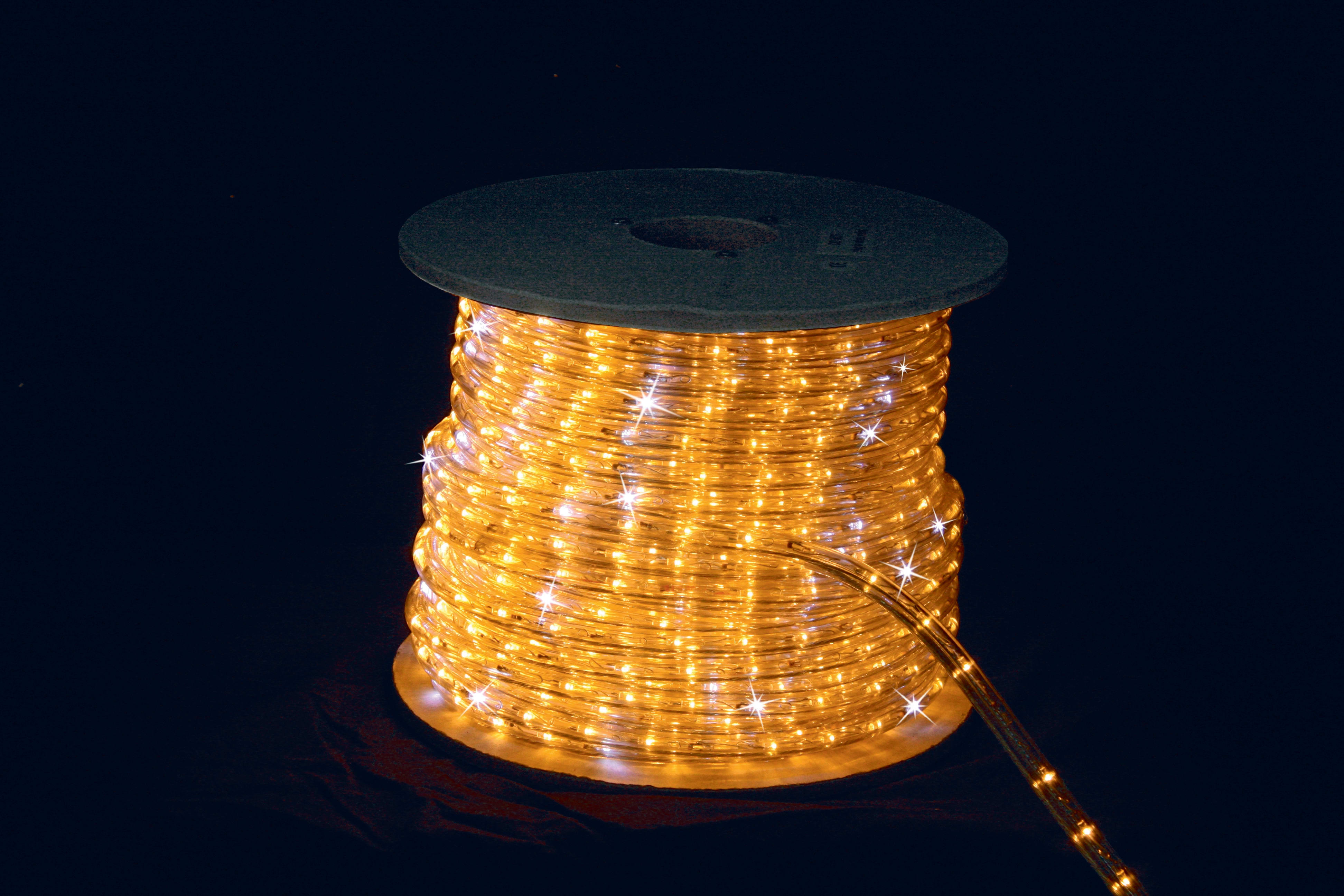 GIOCOPLAST NATALE - TUBO LED MT.44 BIANCO CALDO C/FLASH BIANCO FREDDO, 1.584 LED. IN DOTAZ. 5 SET