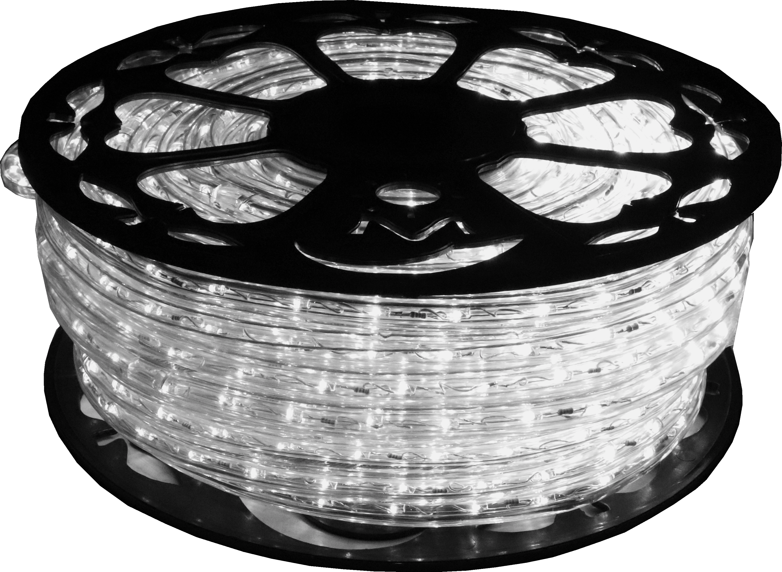 GIOCOPLAST NATALE - TUBO LED HQ BIANCO 2 FILI, LUCE FISSA, 44 M, 220-240V, USO EST/INT. , PROLUNGABILE