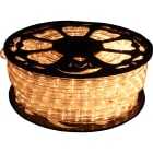 GIOCOPLAST NATALE - TUBO LED HQ BIANCO CALDO 2 FILI, LUCE FISSA, 44 M, 220-240V, USO EST/INT. , PROLUNGABILE