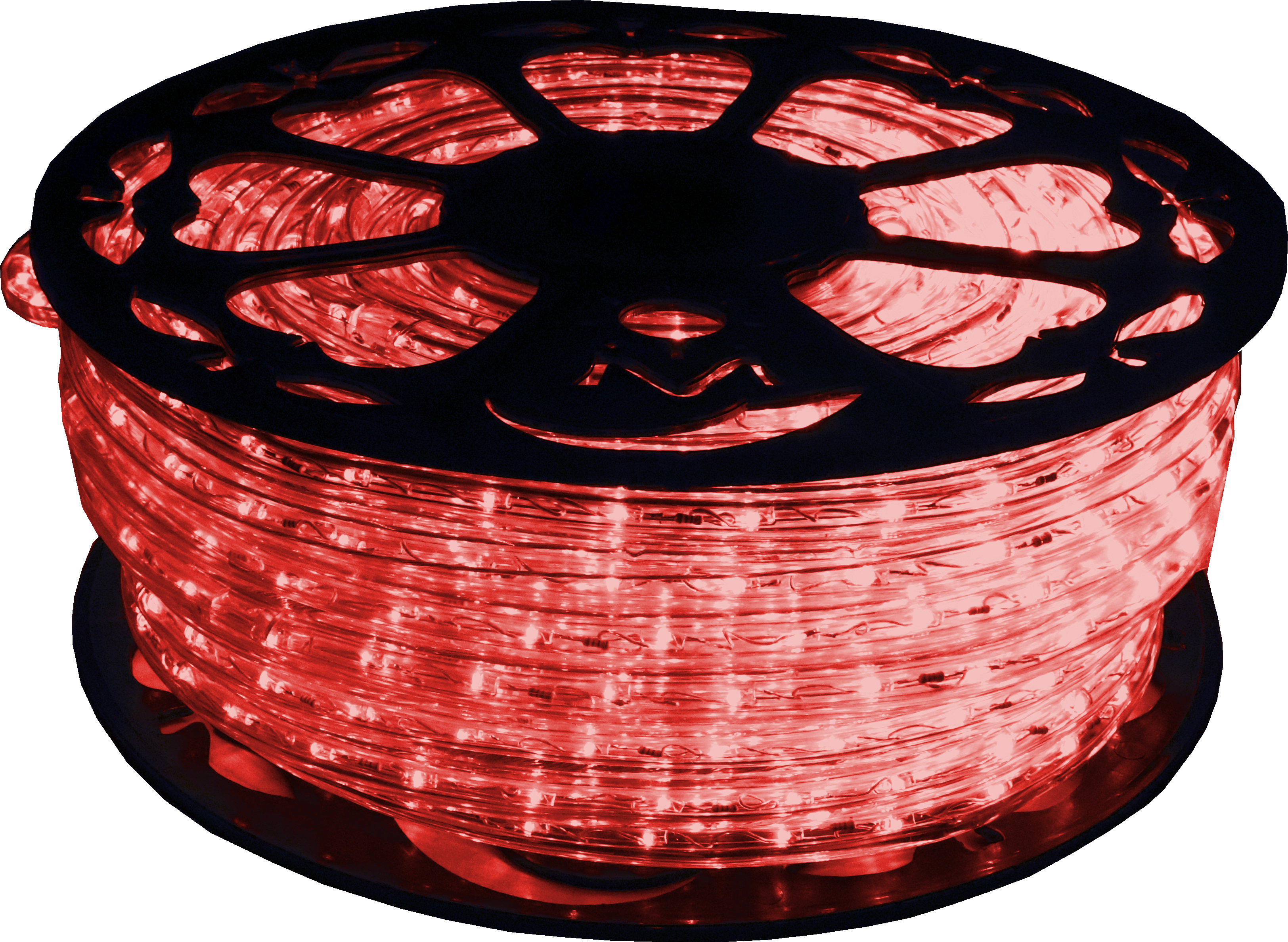 GIOCOPLAST NATALE - TUBO LED HQ ROSSO 2 FILI, LUCE FISSA, 44 M, 220-240V, USO EST/INT. , PROLUNGABILE