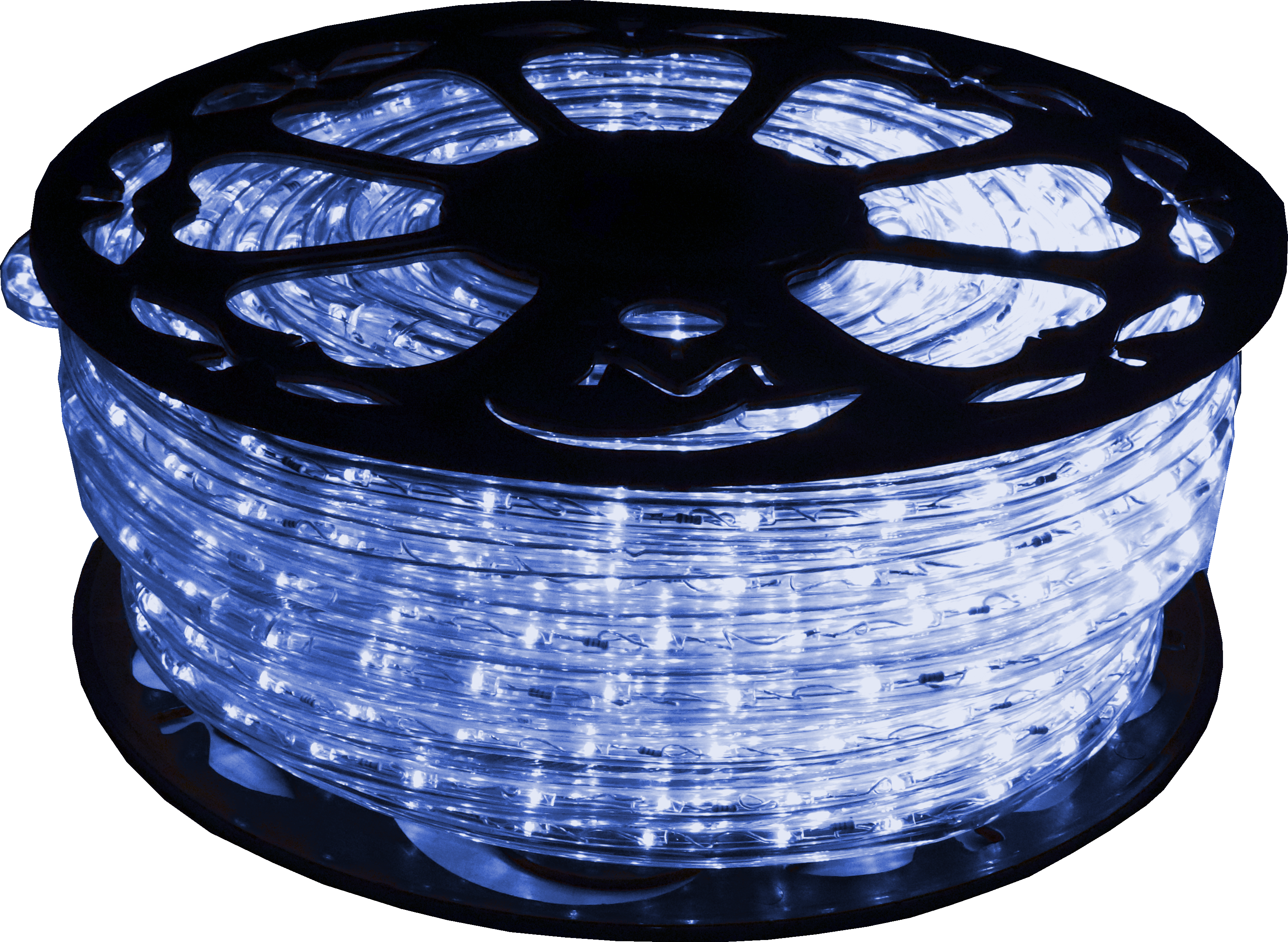 GIOCOPLAST NATALE - TUBO LED HQ BLU 2 FILI, LUCE FISSA, 44 M, 220-240V, USO EST/INT. , PROLUNGABILE