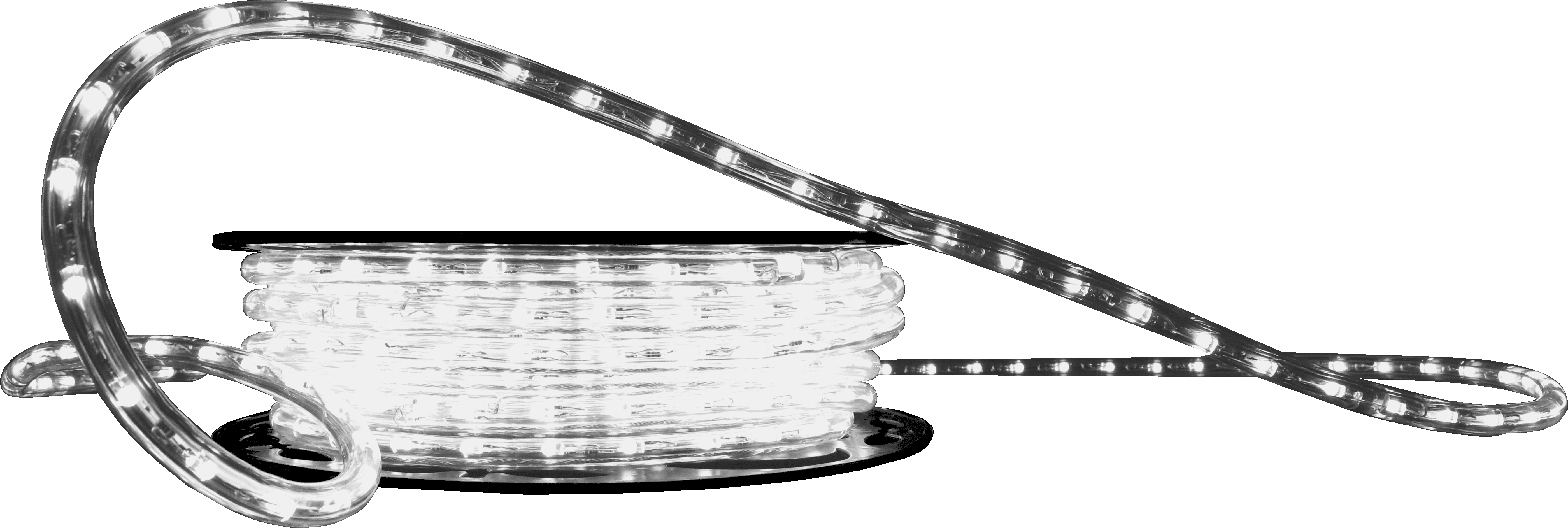 GIOCOPLAST NATALE - TUBO LED HQ LINE 360 BIANCO 2 FILI, LUCE FISSA, 44 M, 220-240V, USO EST/INT. , PROLUNGABILE