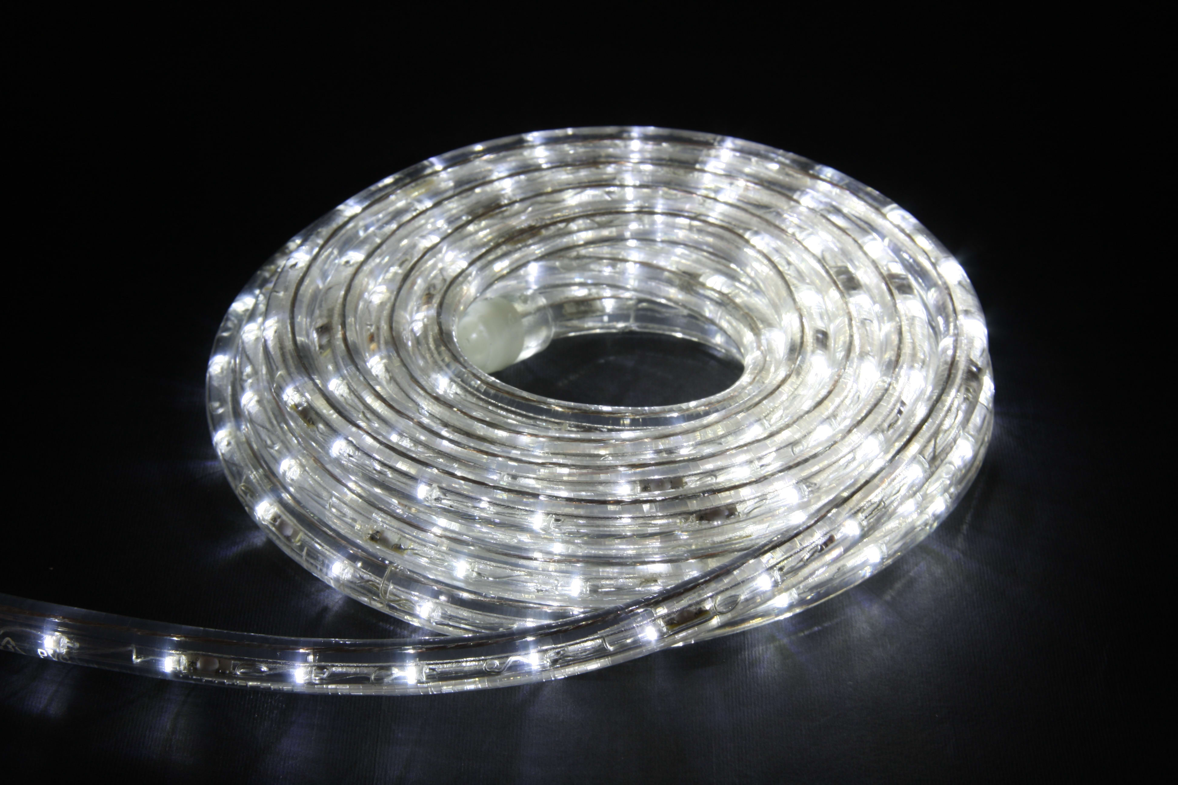 GIOCOPLAST NATALE - TUBO 144 LED MT.6 BIANCO C/GIOCHI L.