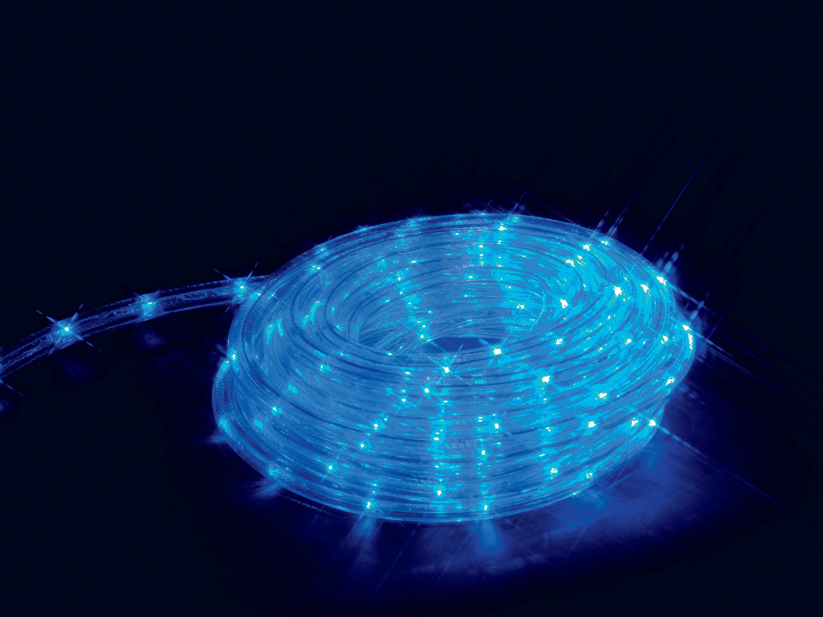 GIOCOPLAST NATALE - TUBO 144 LED MT.6 BLU C/GIOCHI L.