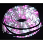 GIOCOPLAST NATALE - TUBO 144 LED MT.6 BIANCO-ROSA C/GIOCHI L.