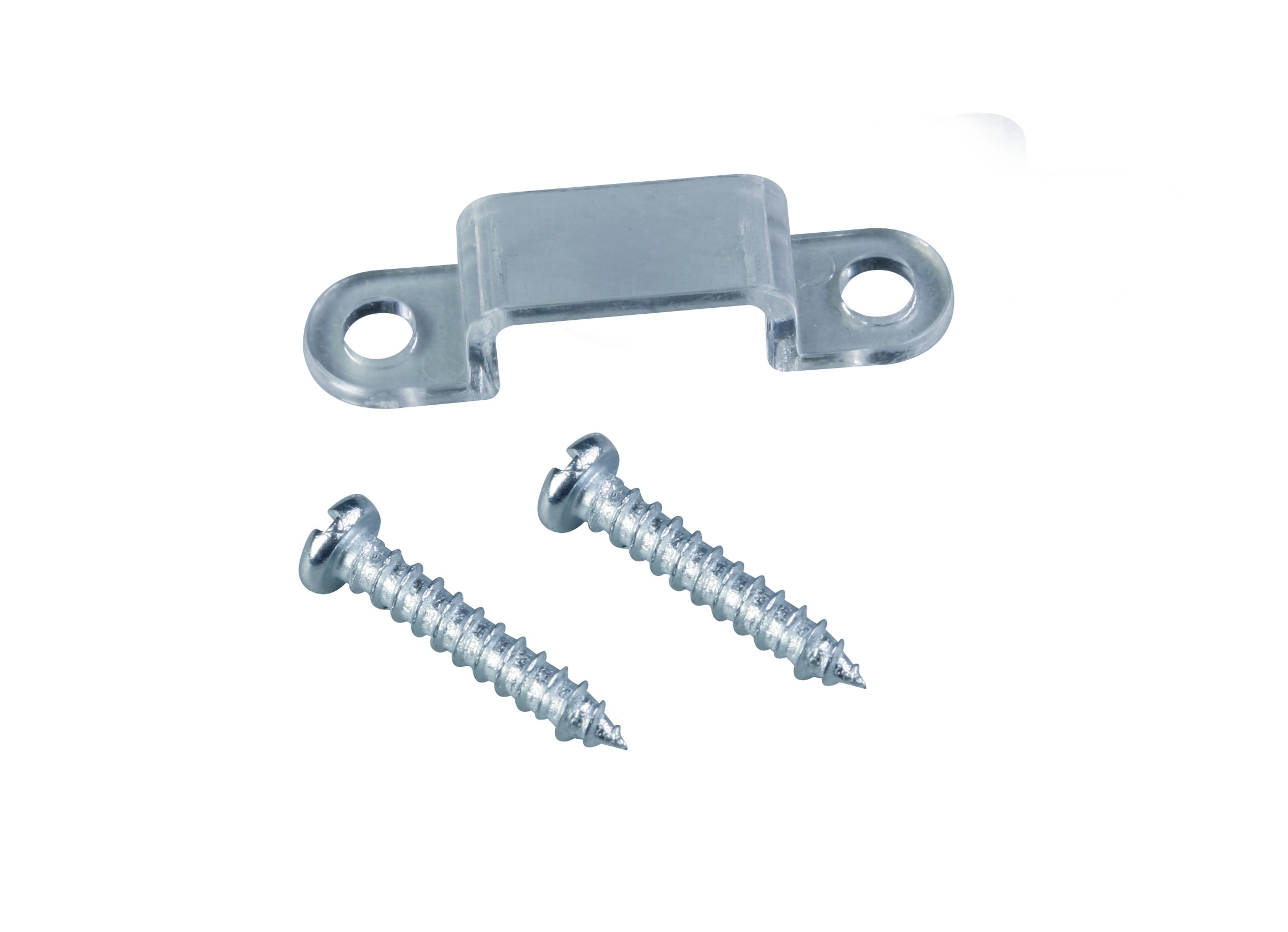 GIOCOPLAST NATALE - BUSTA 50 CLIP DI FISSAGGIO + VITI PER FLEX NEON 16X8MM BIFACCIALE