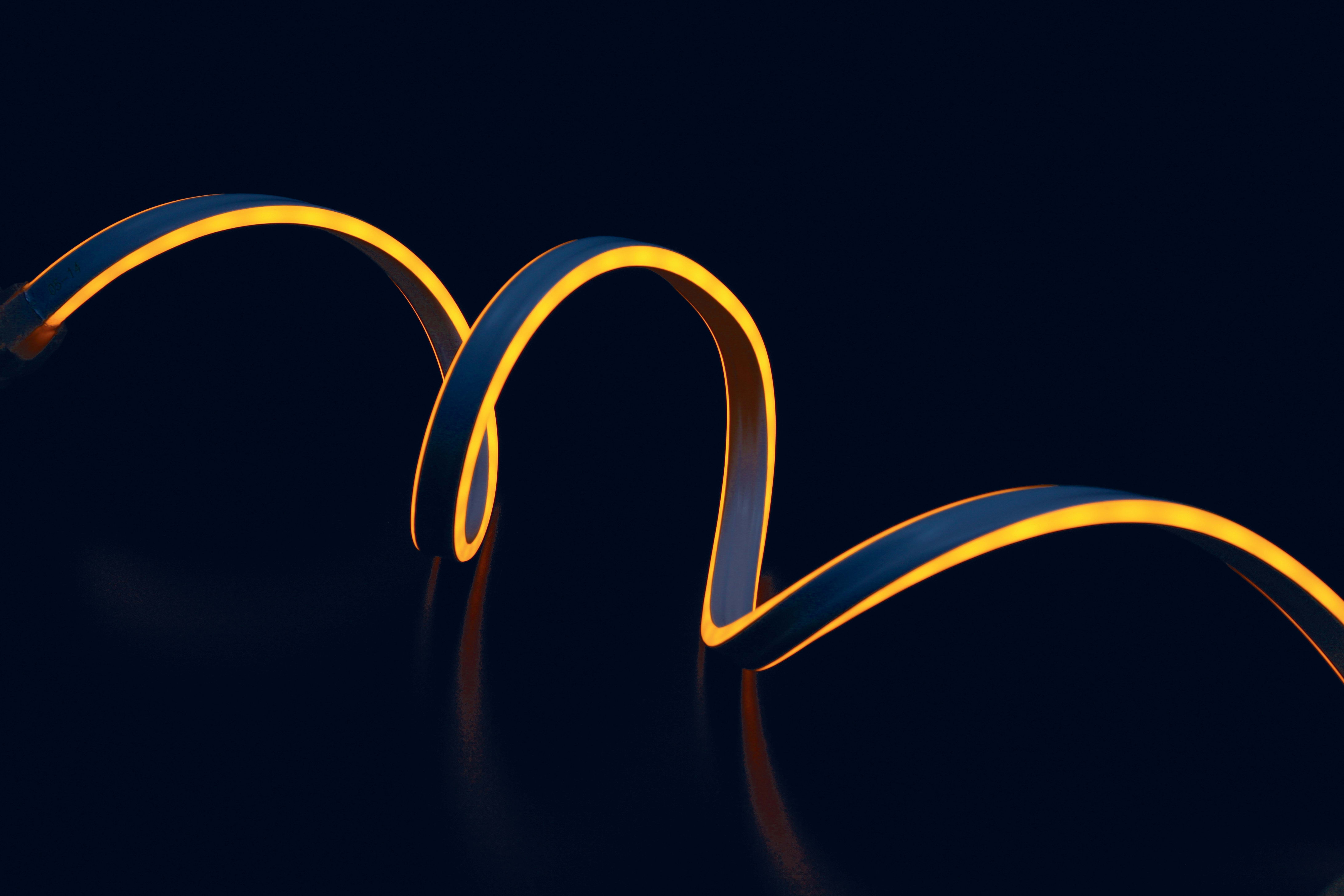 GIOCOPLAST NATALE - NEON FLEX GIALLO BIFACCIALE, IN BOBINA DA 25 MT