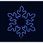 GIOCOPLAST NATALE - FIOCCO BLU CON NEON FLEX CM 76