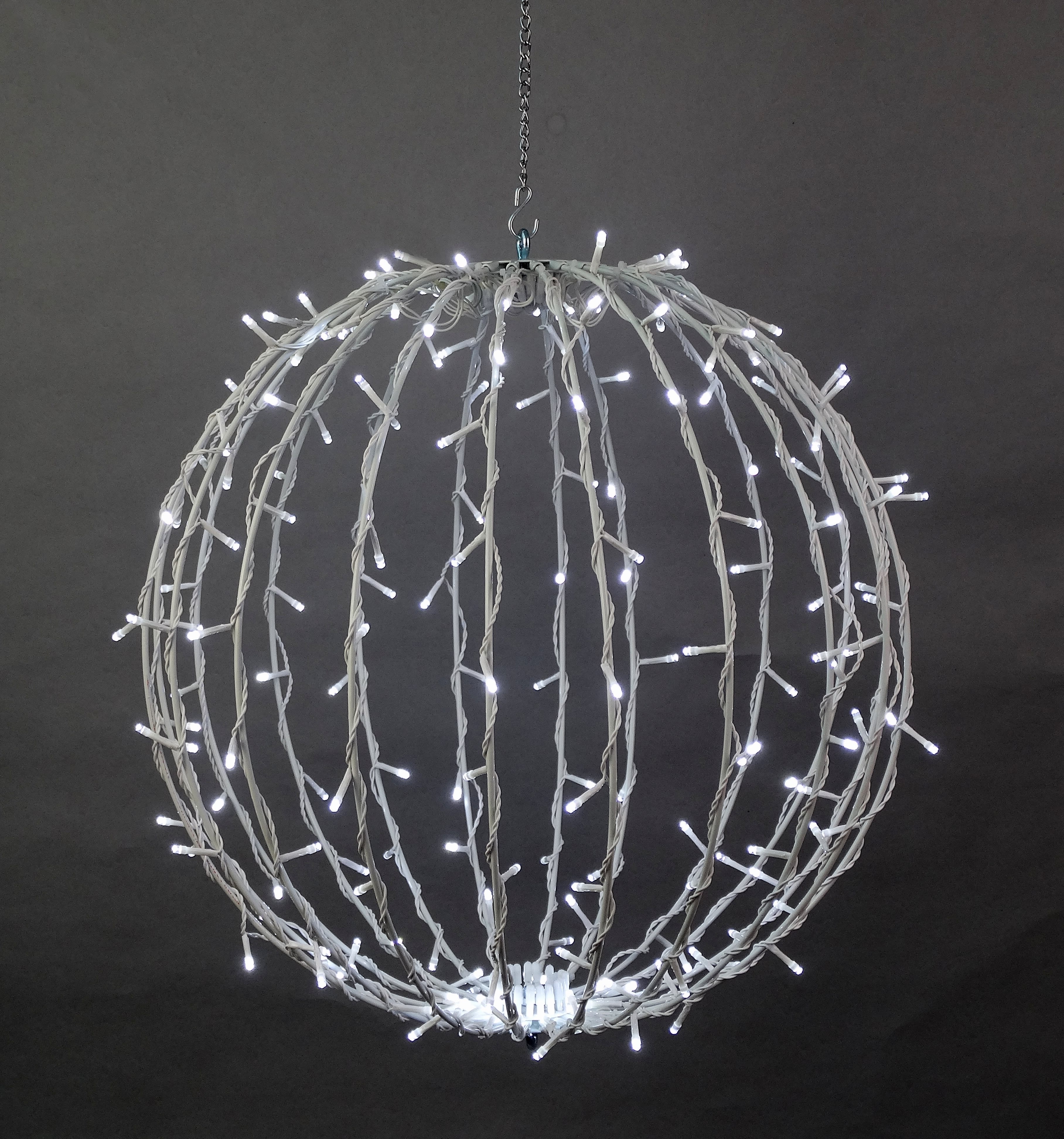 GIOCOPLAST NATALE - SFERA CON 200 LED BIANCHI D.50CM, RICHIUDIBILE, 24V 17516916