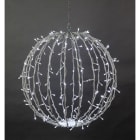 GIOCOPLAST NATALE - SFERA CON 200 LED BIANCHI D.50CM, RICHIUDIBILE, 24V