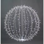 GIOCOPLAST NATALE - SFERA CON 400 LED BIANCHI D.80CM, RICHIUDIBILE, 24V