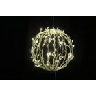 GIOCOPLAST NATALE - SFERA CON 120 LED BIANCO CALDO D.30CM, RICHIUDIBILE, 24V 17516918