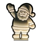 GIOCOPLAST NATALE - BABBO 91 CM INFINITY LIGHT CON LUCE LED BIANCO CALDO, CON TRASF. IP44, USO EST/INT