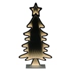 GIOCOPLAST NATALE - ALBERO 122 CM INFINITY LIGHT CON LUCE LED BIANCO CALDO, CON TRASF. IP44, USO EST/INT